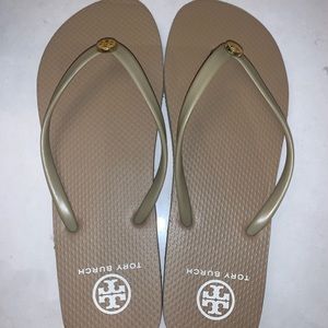 Tory Burch flip flops size 9
